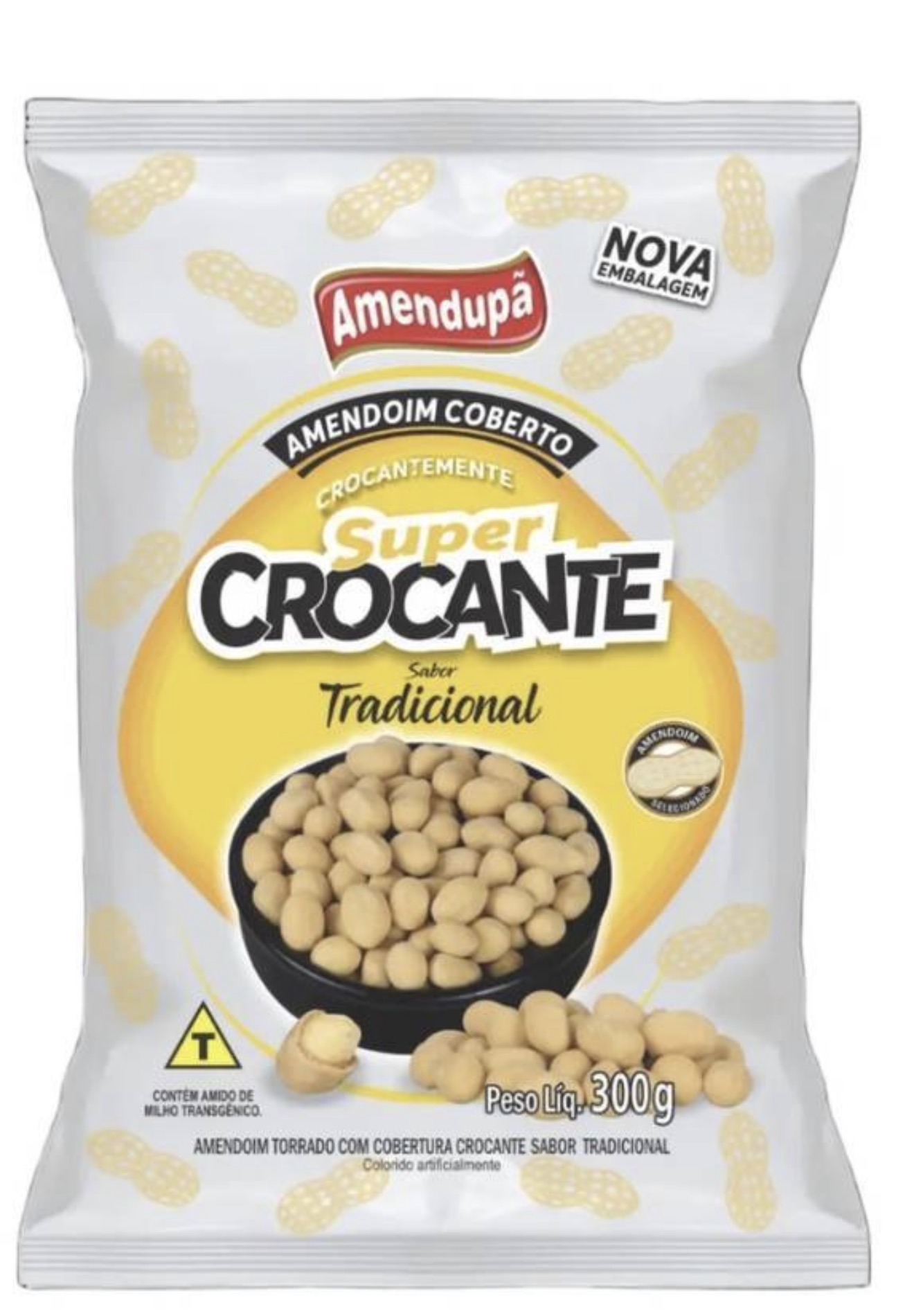 Amendupã Amendoim Super Crocante Tradicional – 60 g