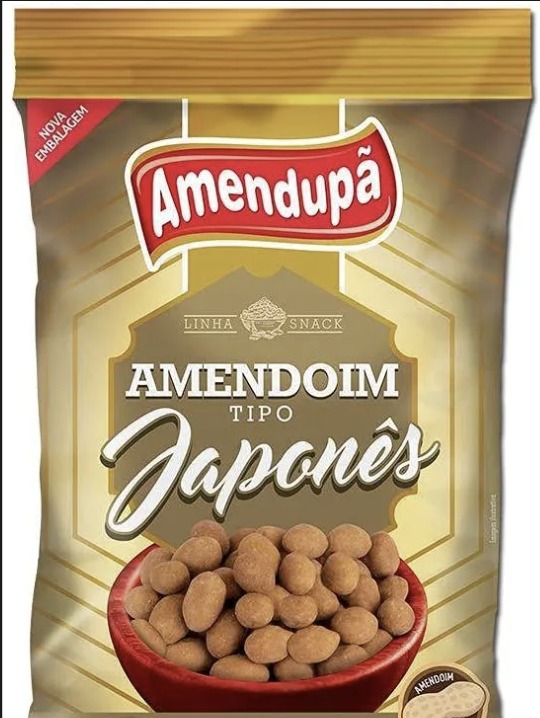 Amendupã Amendoim Tipo Japonês – 30 g • Caixa com 50 unidades