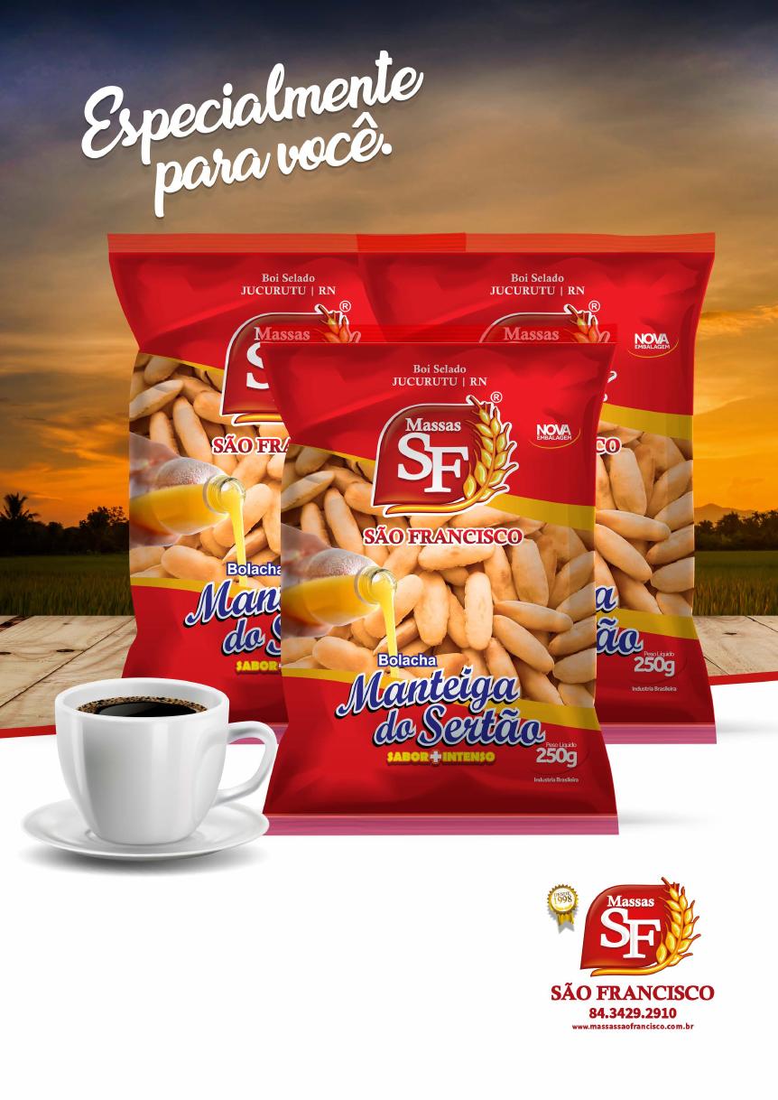 Biscoito São Francisco Manteiga do Sertão