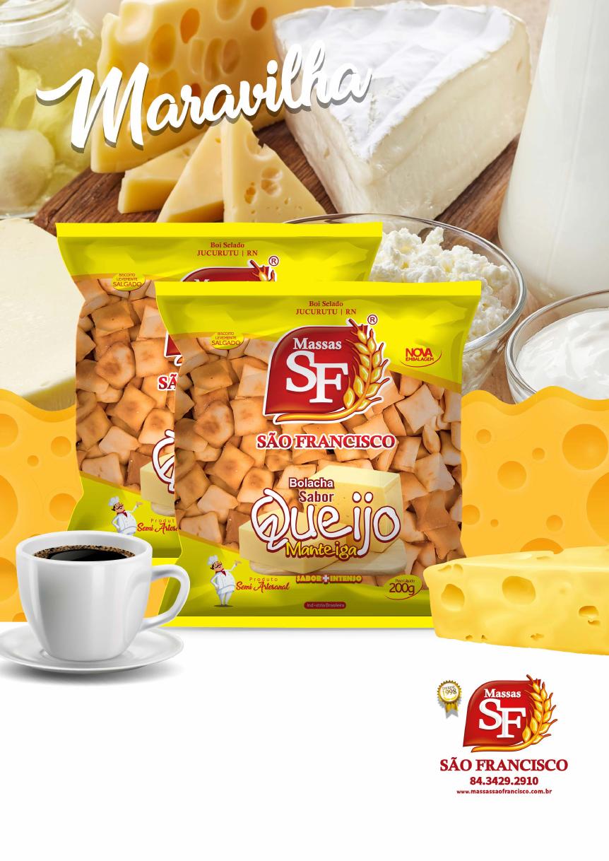 Biscoito São Francisco Queijo