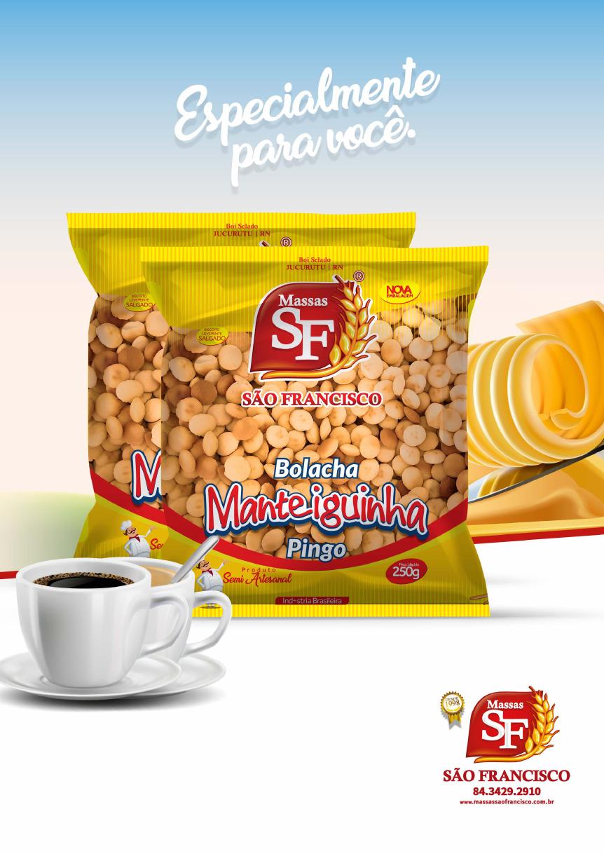 Biscoito São Francisco Manteiguinha Pingo