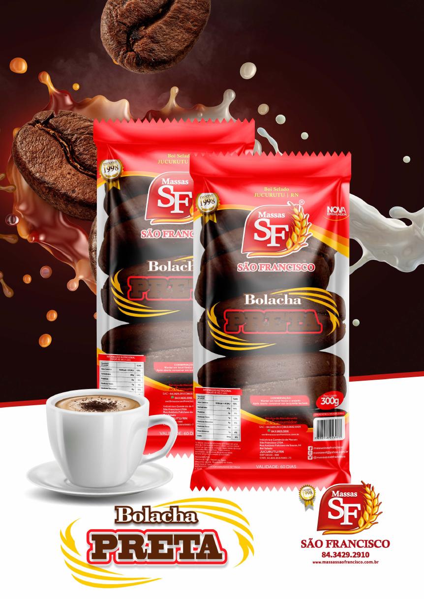 Biscoito São Francisco Preta