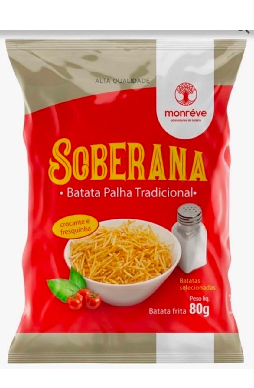 Soberana Batata Palha Tradicional 80g