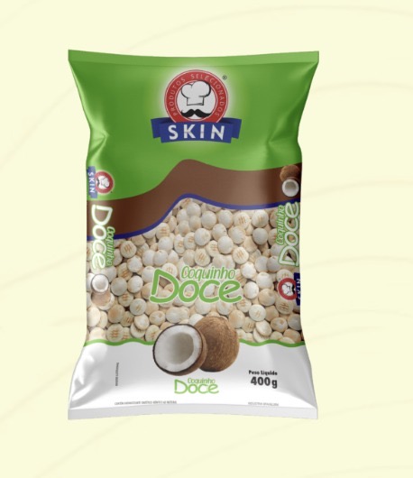 Skin Coquinho Doce – 300 g • Caixa com 10 unidades