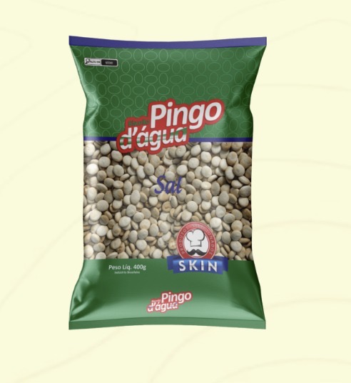 Skin Biscoito Pingo d’Água Sal – 300 g • Caixa com 10 unidades