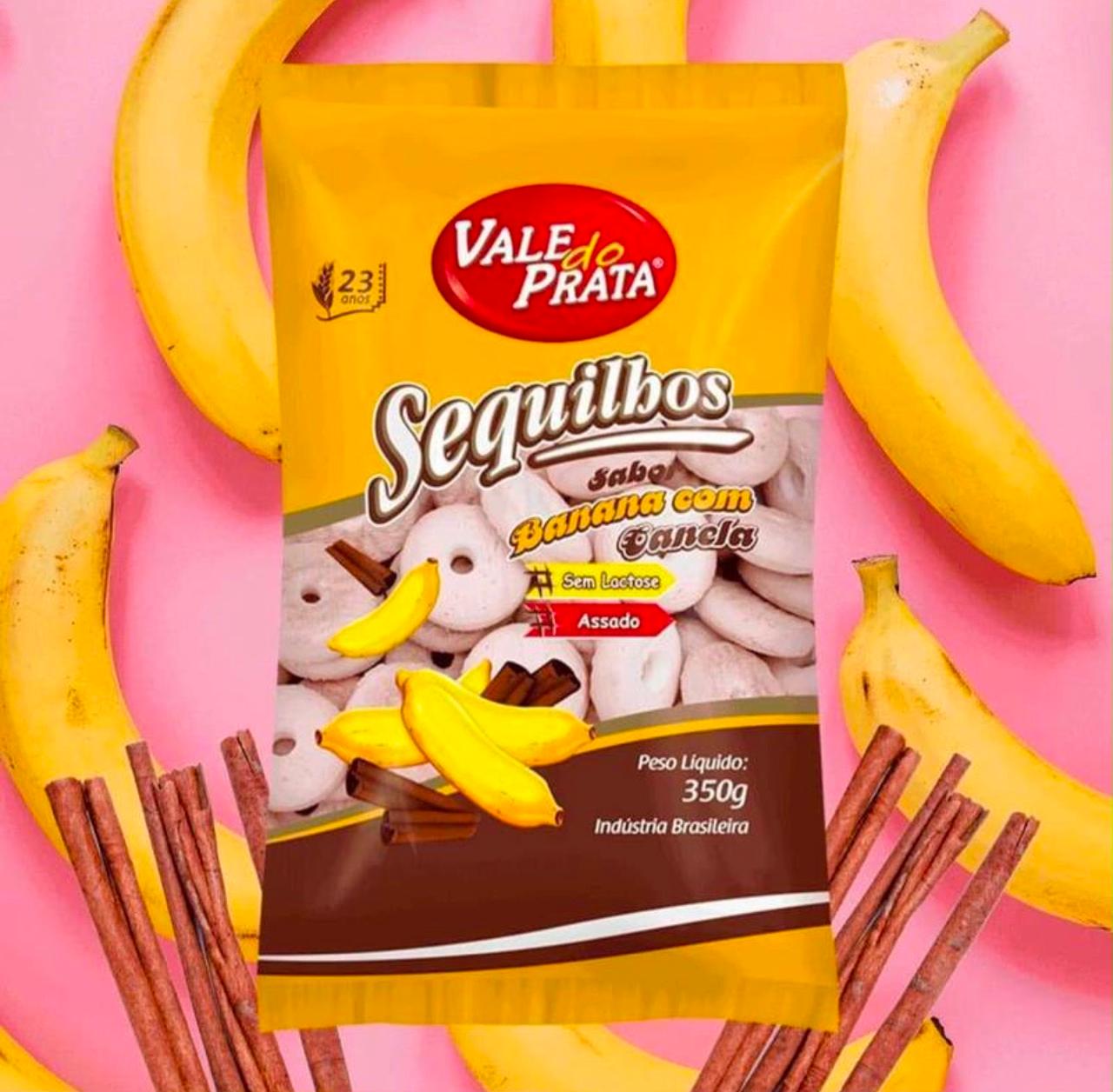 Produto Vale do Prata Sequilhos Banana com Canela