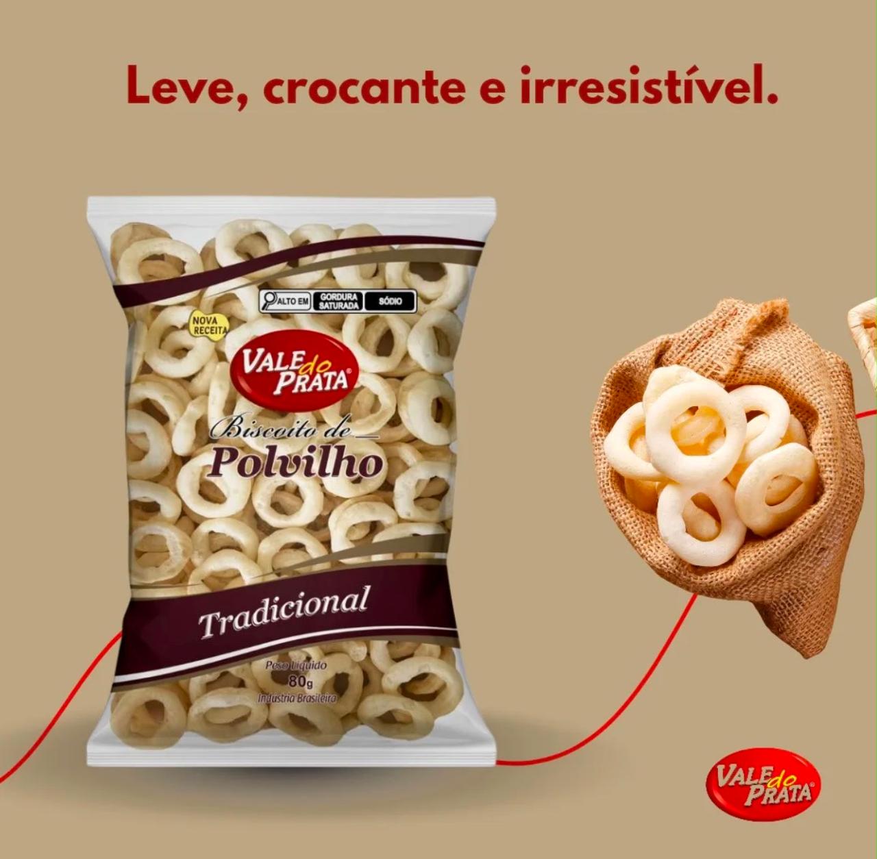 Produto Vale do Prata Polvilho Tradicional em Argolas